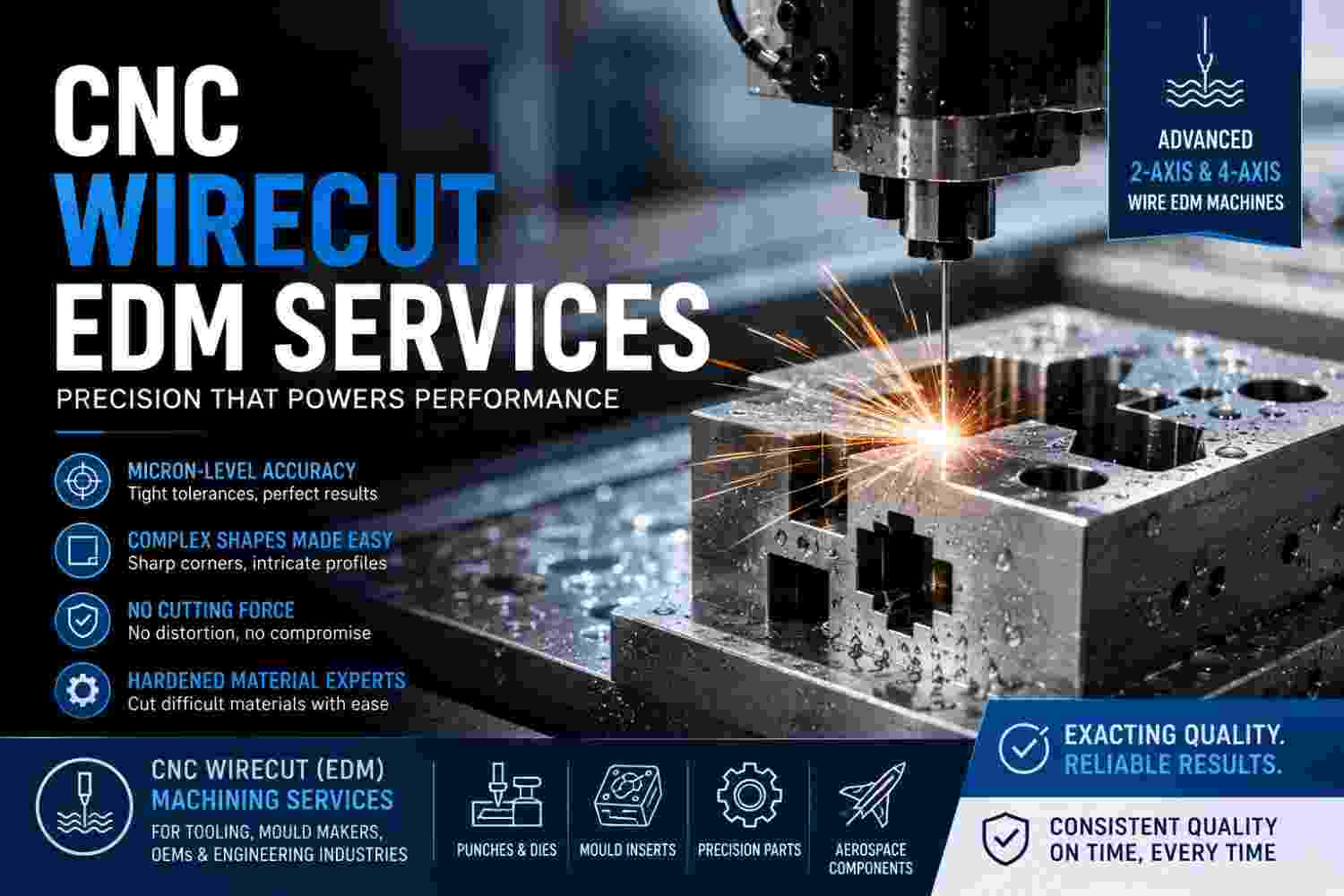 CNC Wirecut EDM Services: How Can Precision Machining Solve Complex Manufacturing Challenges?