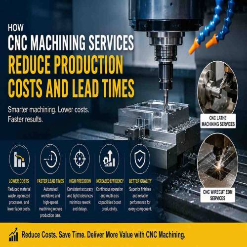 How CNC Machining Services Reduce Production Costs and Lead Times