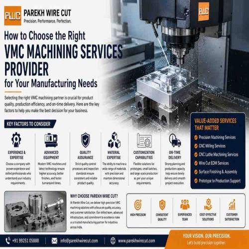 How to Choose the Right VMC Machining Services Provider for Your Manufacturing Needs