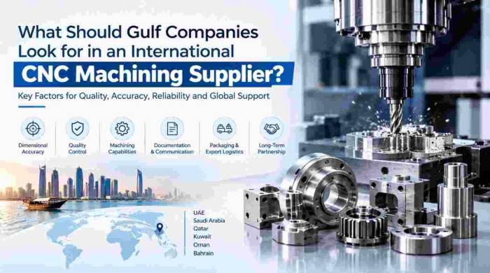 What Should Gulf Companies Look for in an International CNC Machining Supplier? | Manufacturing Insights for Mumbai