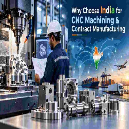 Why Choose India for CNC Machining and Contract Manufacturing?
