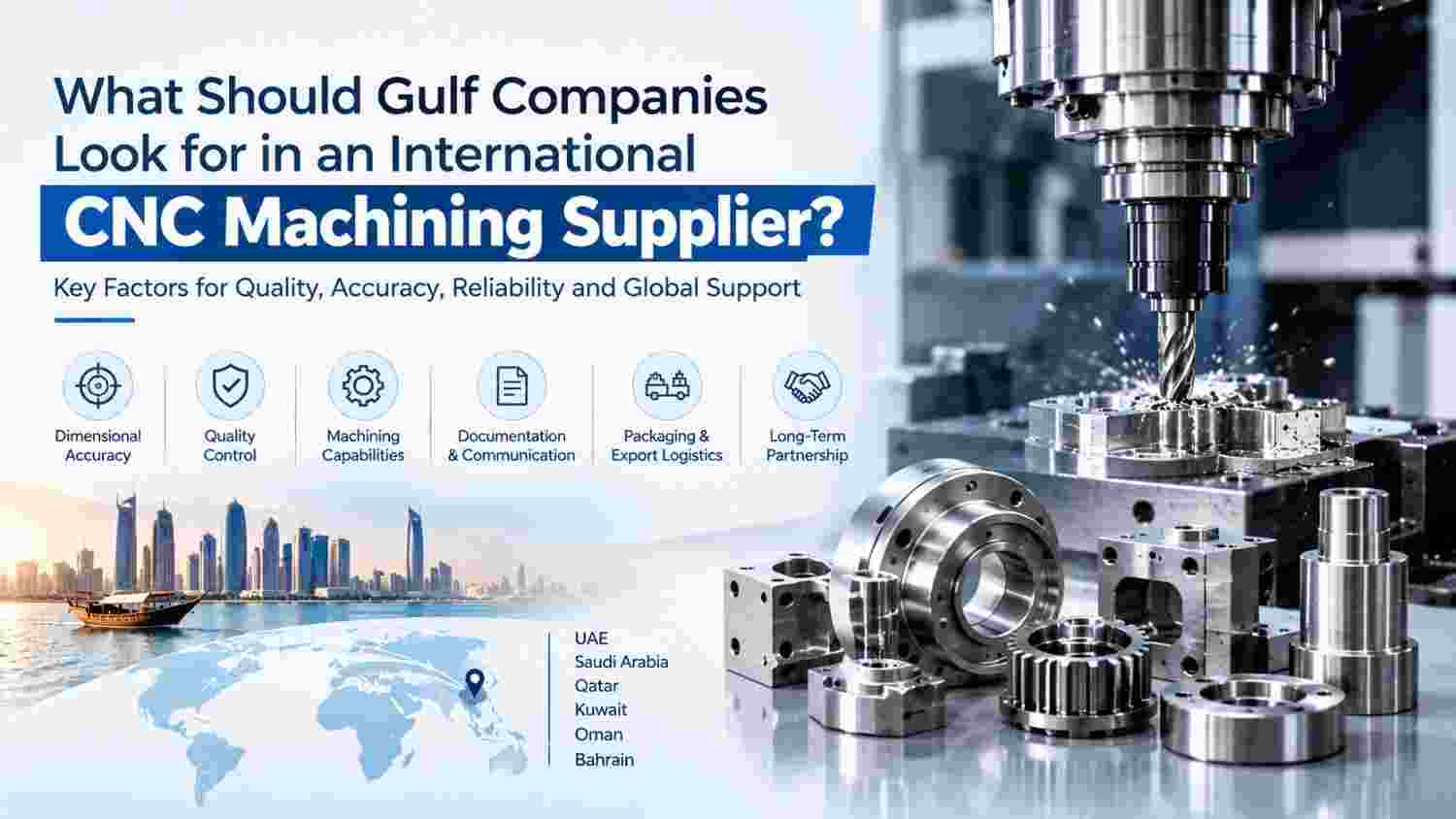 What Should Gulf Companies Look for in an International CNC Machining Supplier?